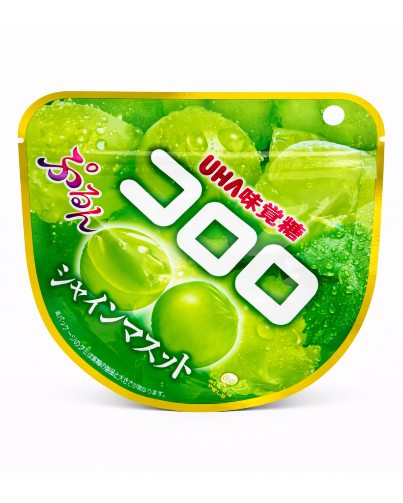 Japanese Kororo muscat gummies 48g fruit juice gummy candy Japan packaging