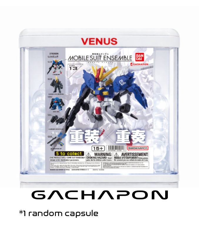 Gundam gachapon capsule figure Japanese capsule toy random gacha vending machine collectible figure