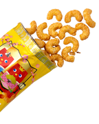 Japanese caramel corn puff snack pieces sweet crunchy caramel corn from Japan