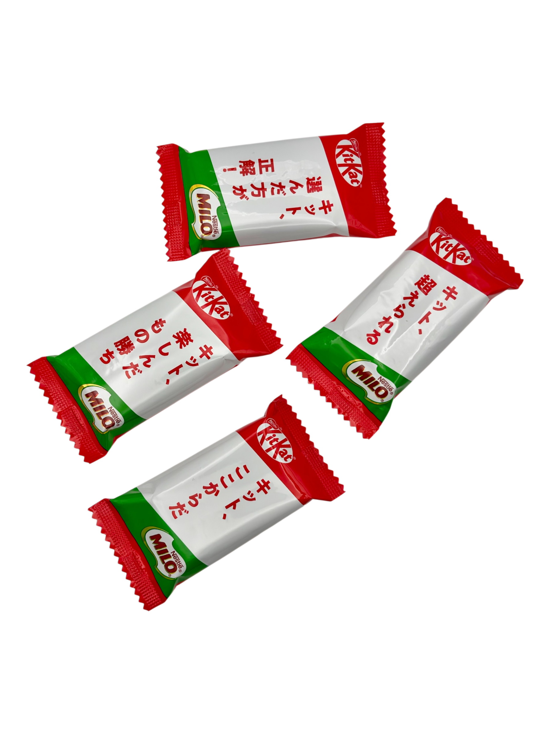 Japanese MILO KitKat individual mini bars chocolate wafers assortment from Japan
